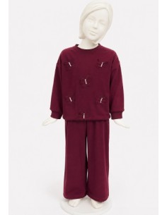 Ensemble bordeaux