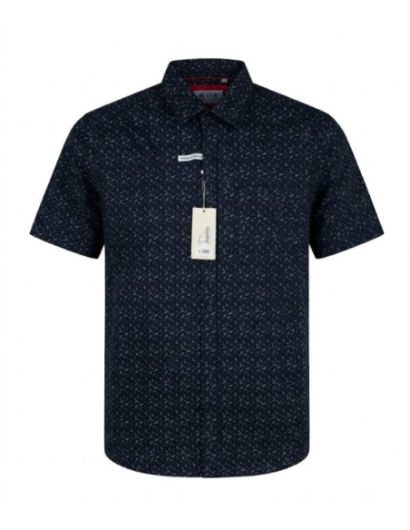 Chemisette homme bleu marine du S au XXL