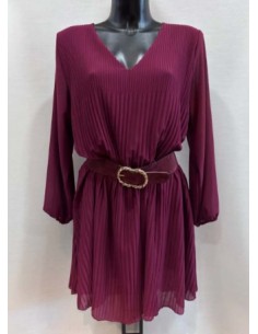 Robe fluide plissée femme taille du 38/48.