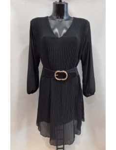 Robe fluide plissée femme taille du 38/48. 2