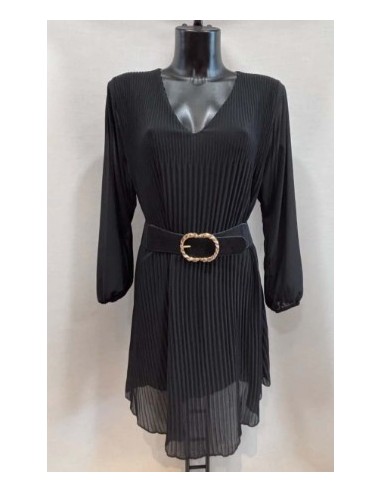 Robe fluide plissée femme taille du 38/48.