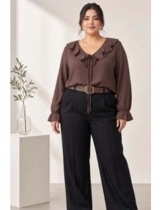 Blouse uni femme taille du 42/48.
