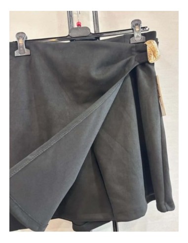 Jupe short femme en daim de la taille 36/50.