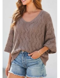 Pull en laine femme de la taille 36 au 48/50.