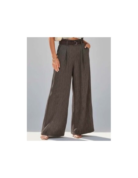 Pantalon femme version chiné