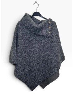 Poncho femme tendance du 36 au 44 2