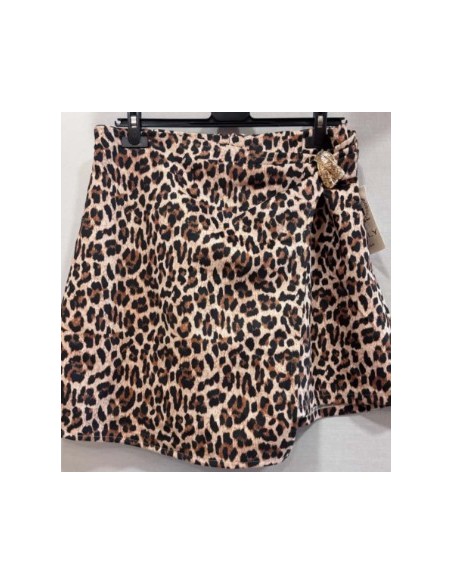 Jupe short femme en daim de la taille 36/50.