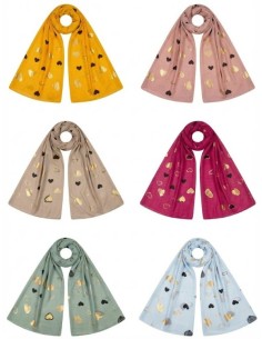 Fouoalrd femme motif coeur tendance