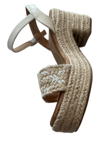 Chaussure à talon espadrille femme