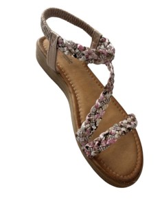 Nu pied femme fleuris 2