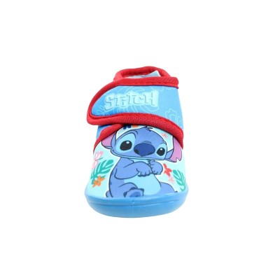 Chausson bébé Stitch bleu