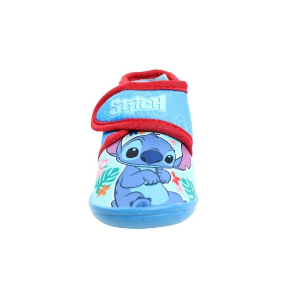 Chausson bébé Stitch bleu