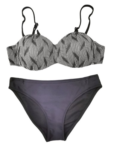 Maillot de bain 2 pièces noir