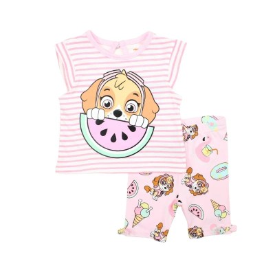 Ensemble bébé Paw Patrol fille rose