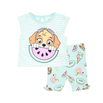Ensemble bébé Paw Patrol fille vert clair