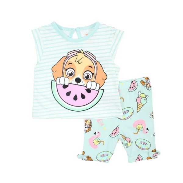 Ensemble bébé Paw Patrol fille vert clair