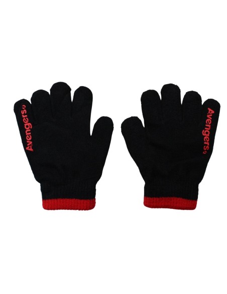 Paire de gants noir Avengers