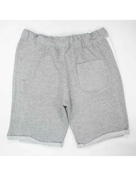 Ensemble short gris et t-shirt bleu RG512