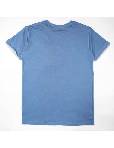 Ensemble short gris et t-shirt bleu RG512