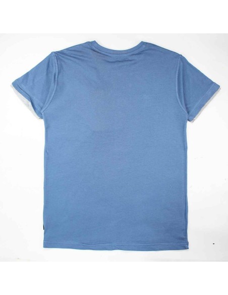 Ensemble short gris et t-shirt bleu RG512