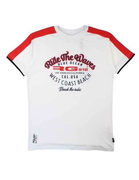 Ensemble short marine et t-shirt blanc RG512