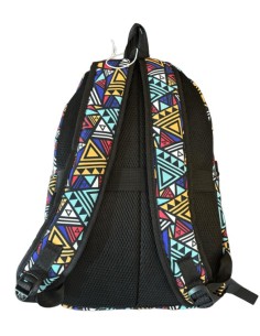 Sac à dos triangle multicolore 2