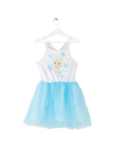 Robe princesse Frozen bleue