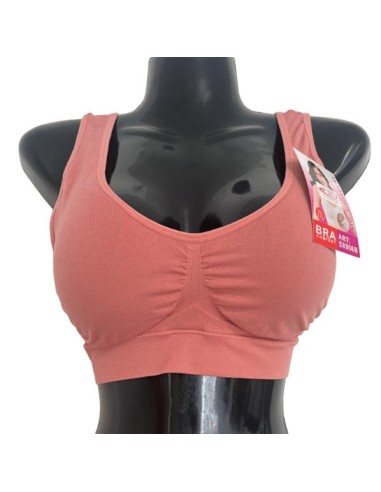 Brassière femme rose