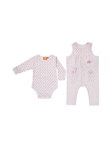 Ensemble bébé la pat patrouille fille rose vendu en coffret