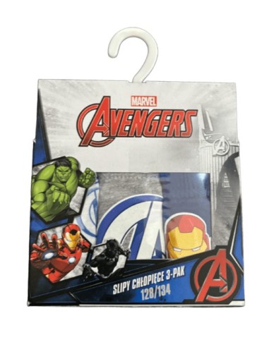 3 slips enfant Avengers Marvel  104/110 116/122 128/134 cm