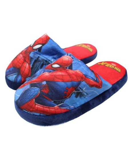 Pantoufles Spiderman Marvel bleu