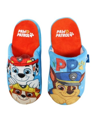 Pantoufles Paw Patrol bleu