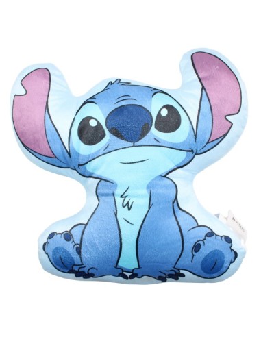 Coussin forme Stitch bleu clair de la marque Disney