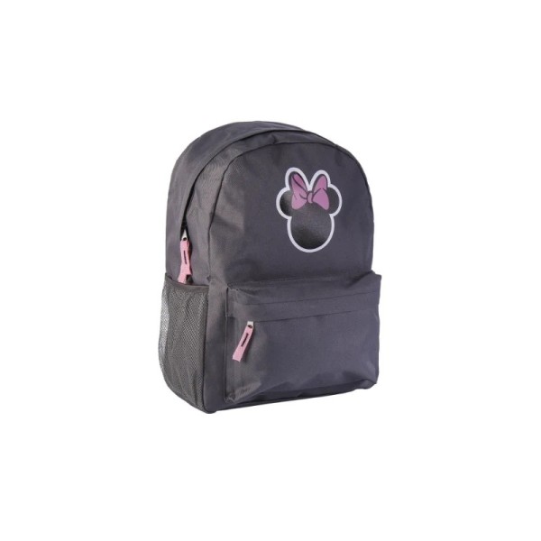 Sac à dos Minnie gris et rose