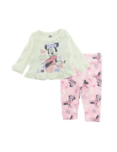 Ensemble bébé pantalon et t-shirt manche longue Minnie