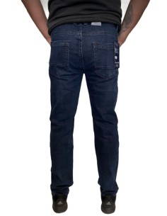 Jeans homme bleu foncé coupé droite classic 2
