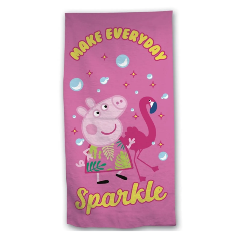 Drap de bain ou de plage Peppa Pig