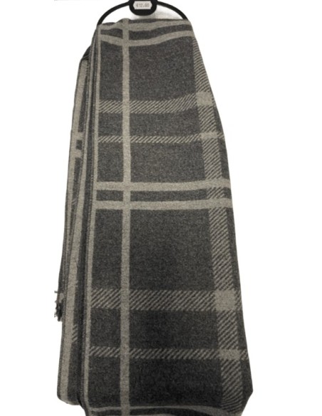 Echarpe homme grise chic