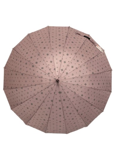 Parapluie femme à motifs de couleur rose