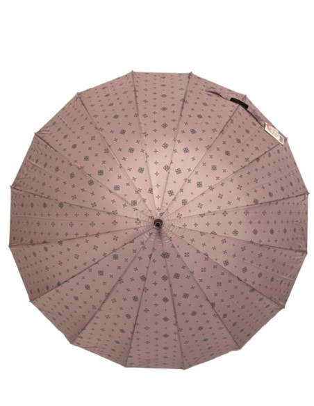 Parapluie femme à motifs de couleur rose