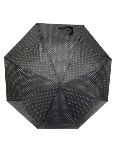 Parapluie femme pliable à pois multicolors