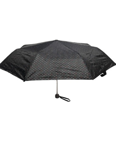 Parapluie femme pliable à pois multicolors