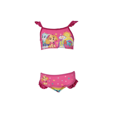 Maillot de bain 2 pièces Paw Patrol rose foncé