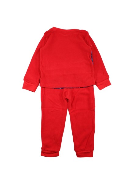 Pyjama Polaire Enfant Rouge Spiderman | Tenue de Nuit Marvel