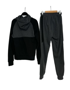 Ensemble Jogging Homme Gris foncé et Noir 2