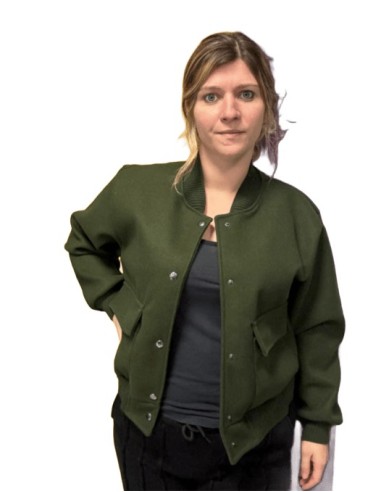 Veste bomber kaki femme - Look casual chic