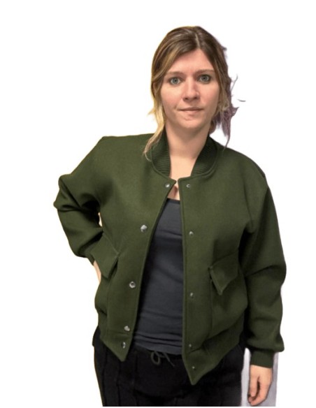 Veste bomber kaki femme - Look casual chic