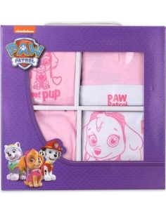 Coffret naissance 4 pièces Paw Patrol rose 2