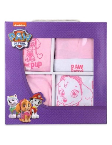 Coffret naissance 4 pièces Paw Patrol rose