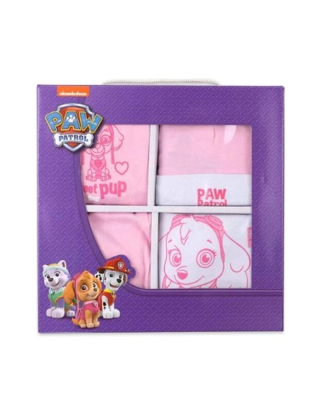 Coffret naissance 4 pièces Paw Patrol rose